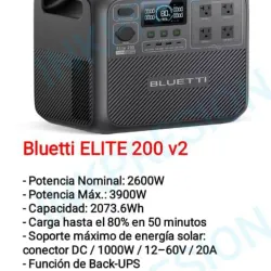 🚀 BLUETTI ELITE 200 v2: Potencia y Velocidad Insuperables