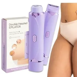 Depilador de doble cabezal