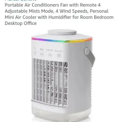 Mini aire acondicionado portátil 
