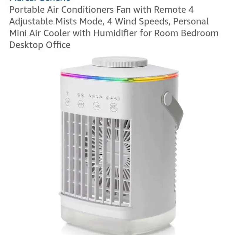 Mini aire acondicionado portátil 