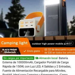 Powerbank 100000 mAh