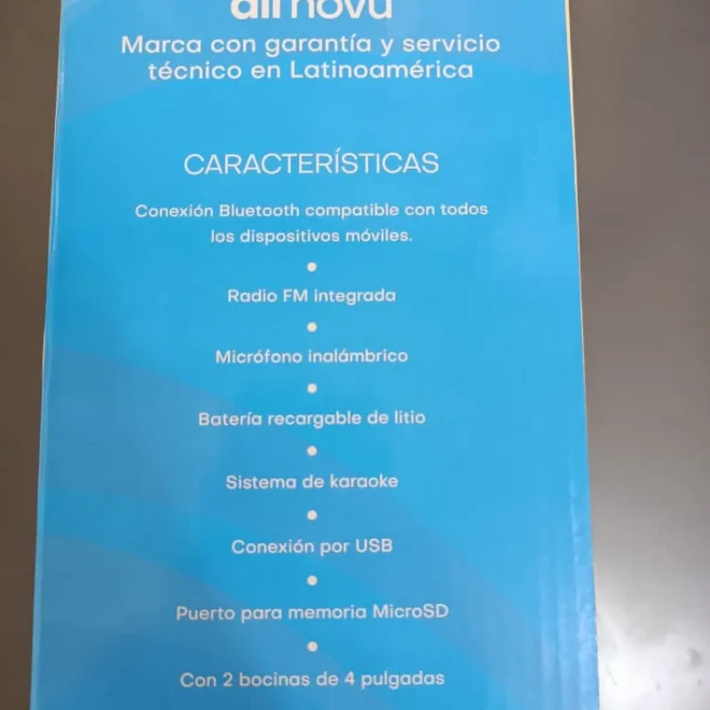 Bocinas All Novu de 4"x2