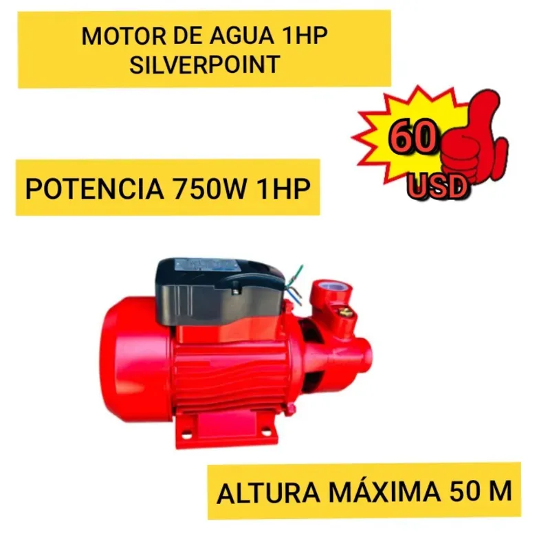 BOMBA DE AGUA 1HP SILVERPOINT 60 USD