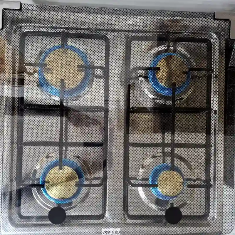 Cocina de gas con horno, sin magneto (con detalles)