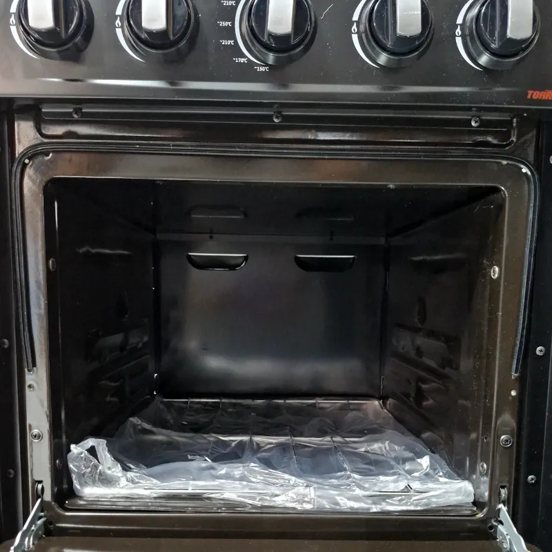 Cocina de gas con horno, sin magneto (con detalles)