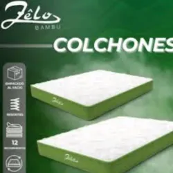 COLCHÓN ZELO BAMBÚ 185 USD