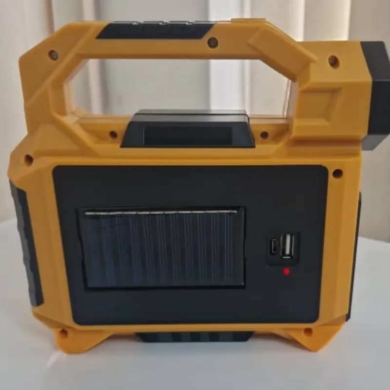 Lámpara recargable con panel solar FX Led-9151