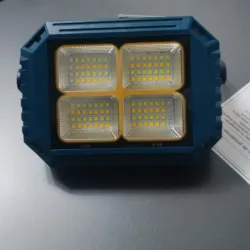 Lámpara Recargable con Panel