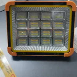Lámpara Recargable con Panel