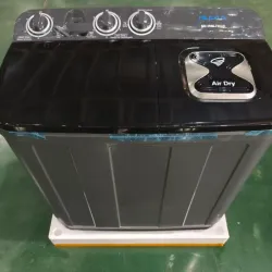 LAVADORA SEMIAUTOMATICA MILEXUS 7KG (NEGRA) 175 USD