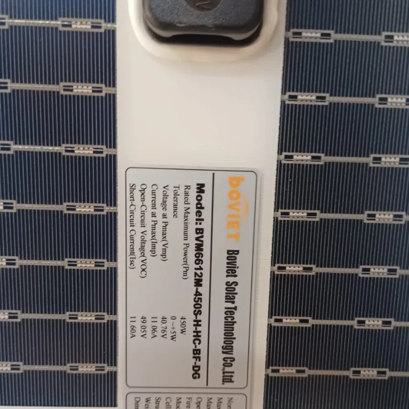 Panel solar Boviet 450W