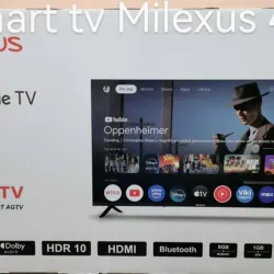 SMART TV MILEXUS 43"+CAJITA DECODIFICADORA OFERTA