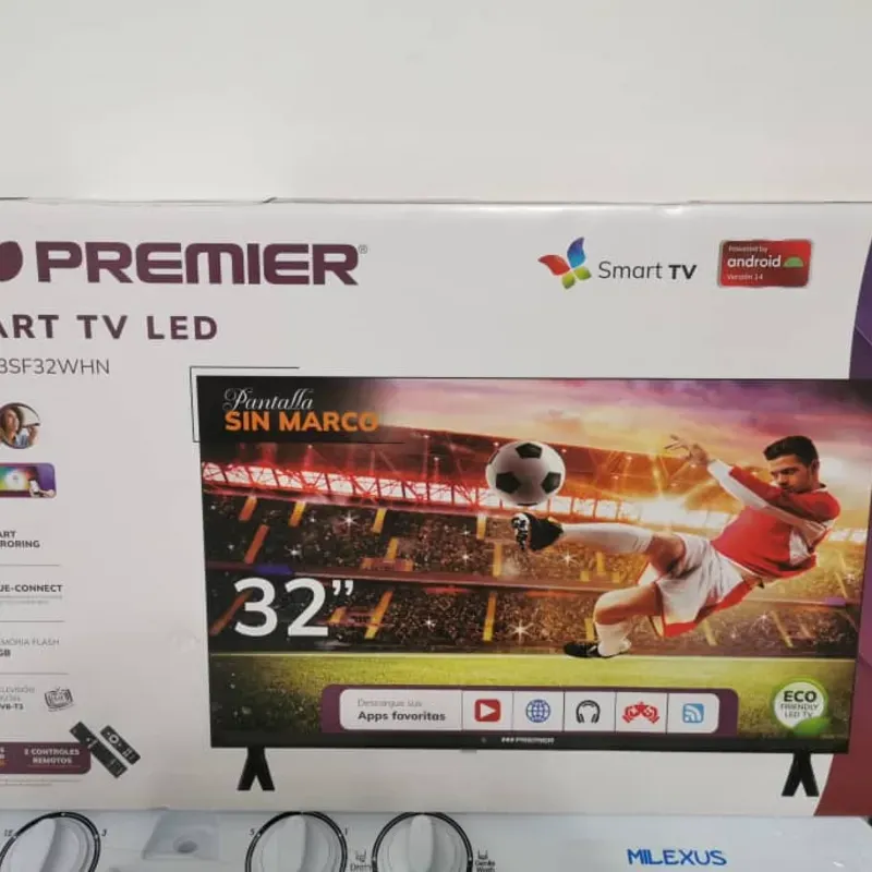 SMART TV PREMIER 32 " CON SOPORTE 160 USD