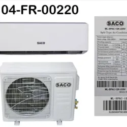 Split de 1T marca Saco 220V