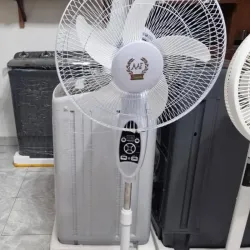 VENTILADOR RECARGABLE MAF PEDESTAL 16" SIN PANEL