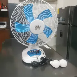 VENTILADOR RECARGABLE MESA MAF 12"