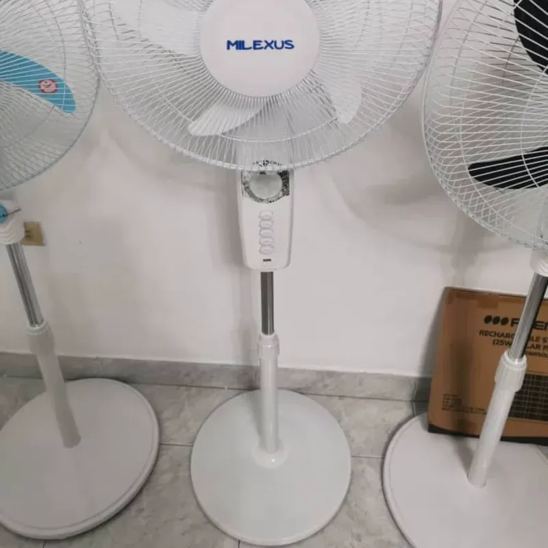 VENTILADOR RECARGABLE MILEXUS 16" 55 USD