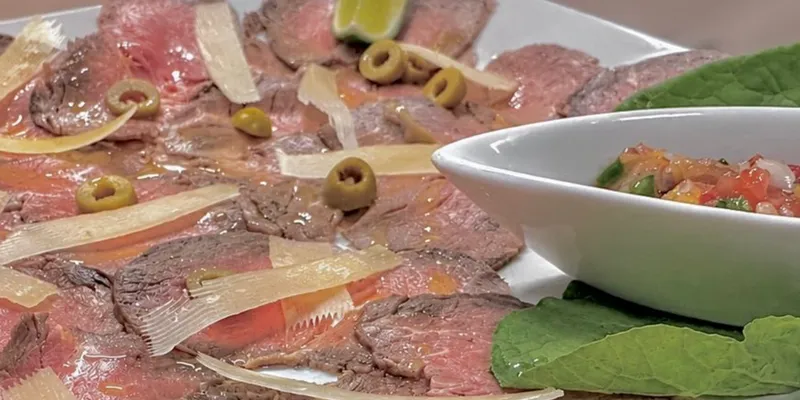 Carpaccio de res Jover