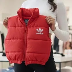 Abrigos Chaleco rojo