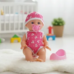 Bebé plástico hembra