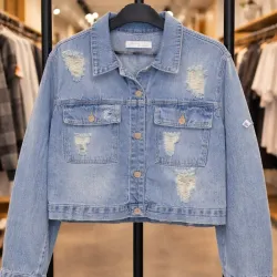 Chaqueta Mezclilla Rígida 