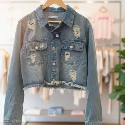 Chaqueta Mezclilla rígida 