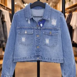 Chaquetas Mezclilla de mujer 