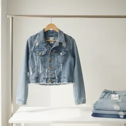 Chaquetas Mezclilla Elastizada 