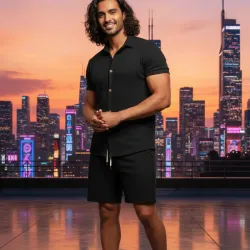 Conjunto de short de hombre 