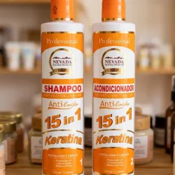 ​✨ DúO PROFESIONAL NEVADA: KERATINA 15 EN 1 ✨