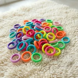 Felpitas de colores de niña