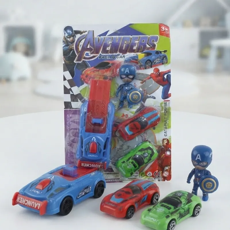 Juguete set lanza carros