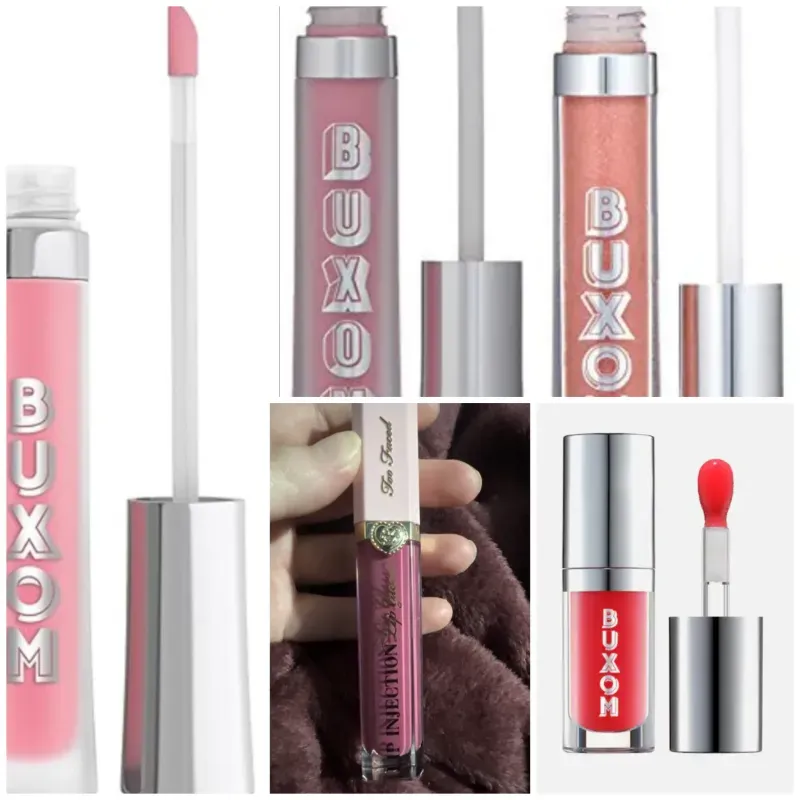 Labial con brillo