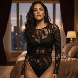 Lenceria de color  Negra 