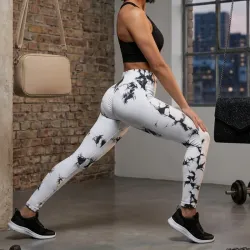 Licra marmoleada levanta glúteos