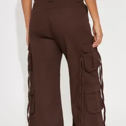 Pantalón de tela de mujer