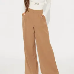 Pantalón de tela de mujer