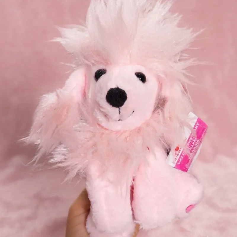 Peluche perrito rosado