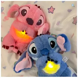 Peluches stitch y Angela que respiran
