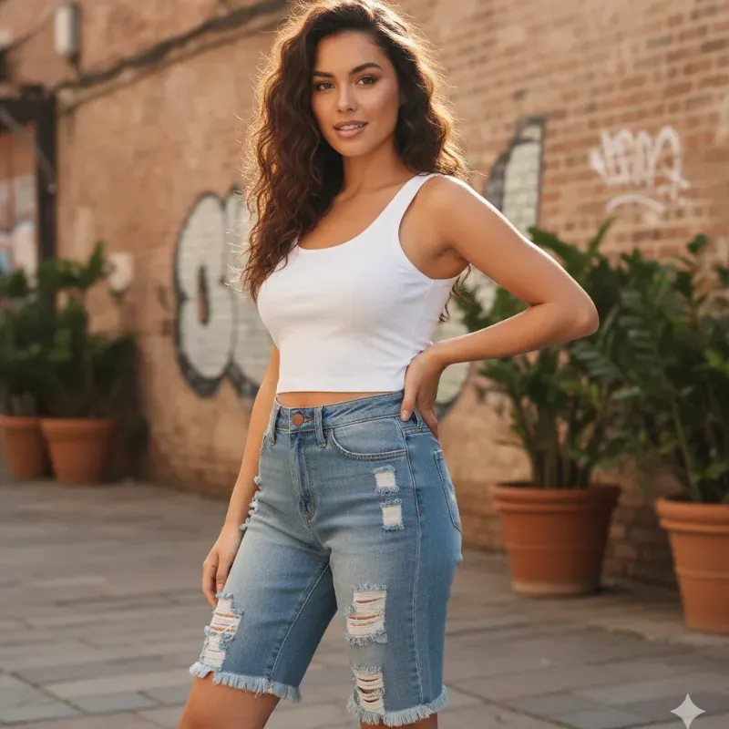 Pesquera Mezclilla de Mujer 