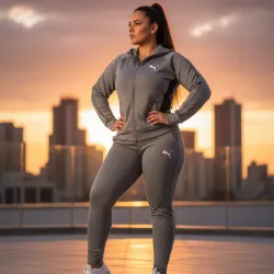 Set de abrigo de mujer 