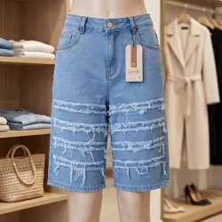 Short pesquera de mujer