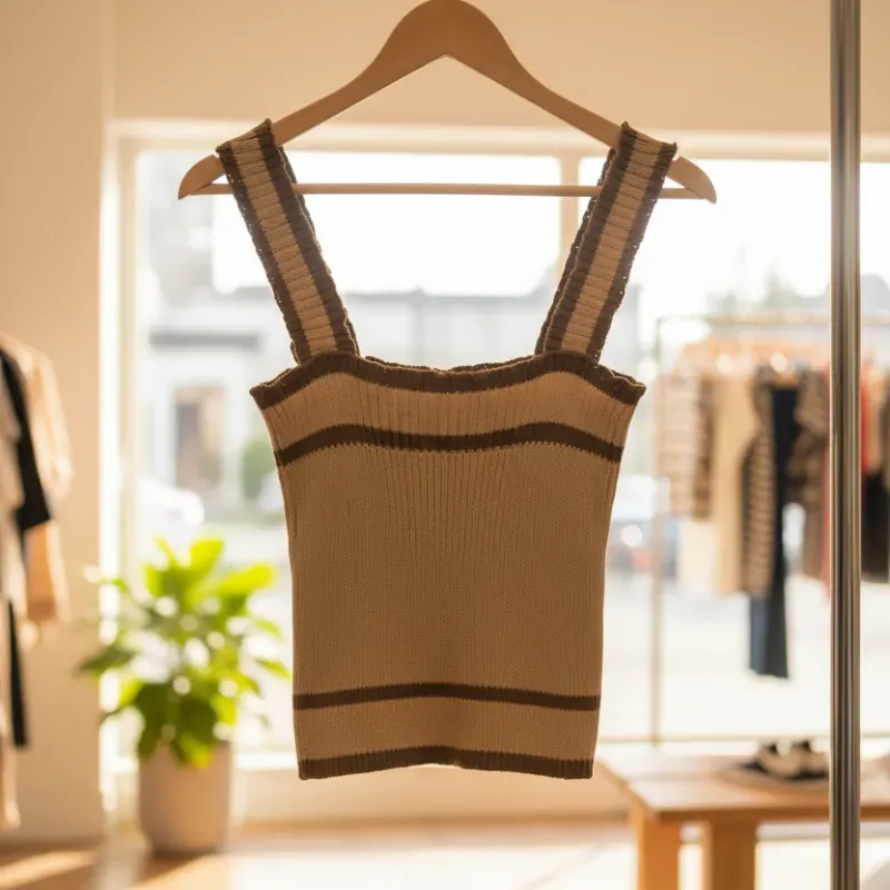 Tops de punto de tirantes 