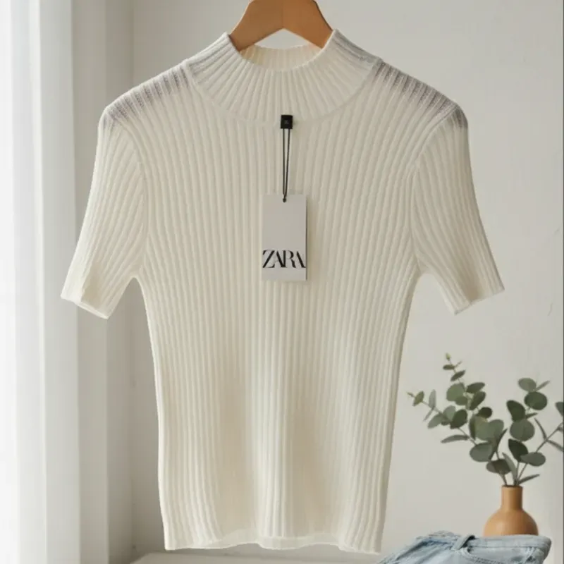 Tops de punto pulover 