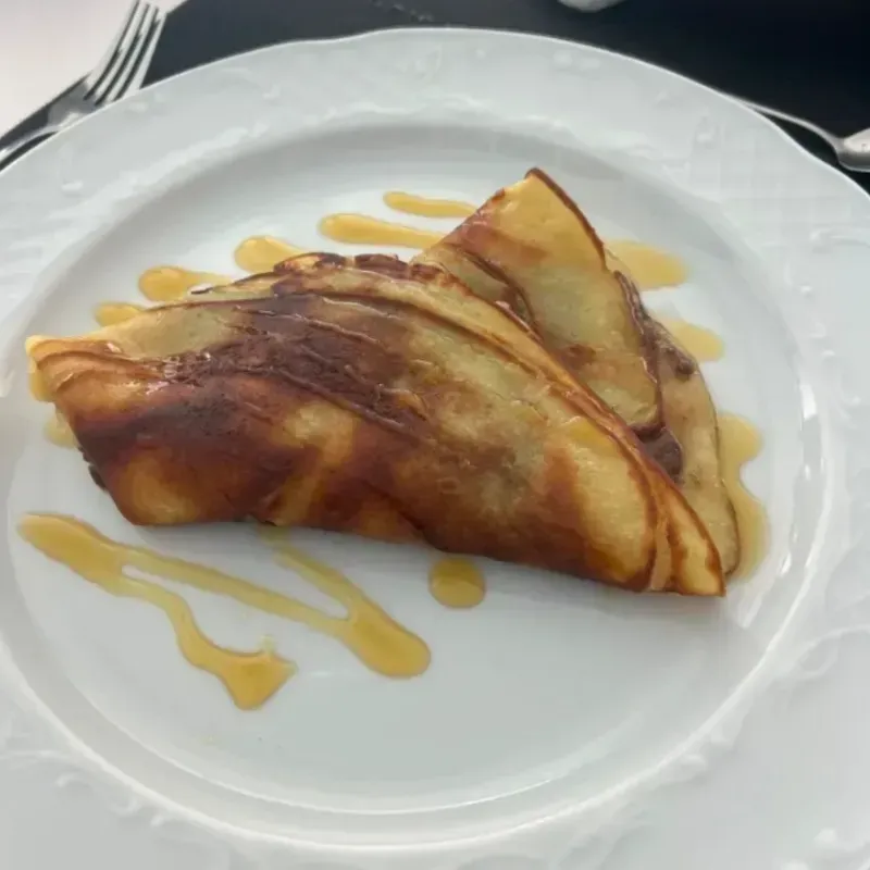 Crepes with nutella