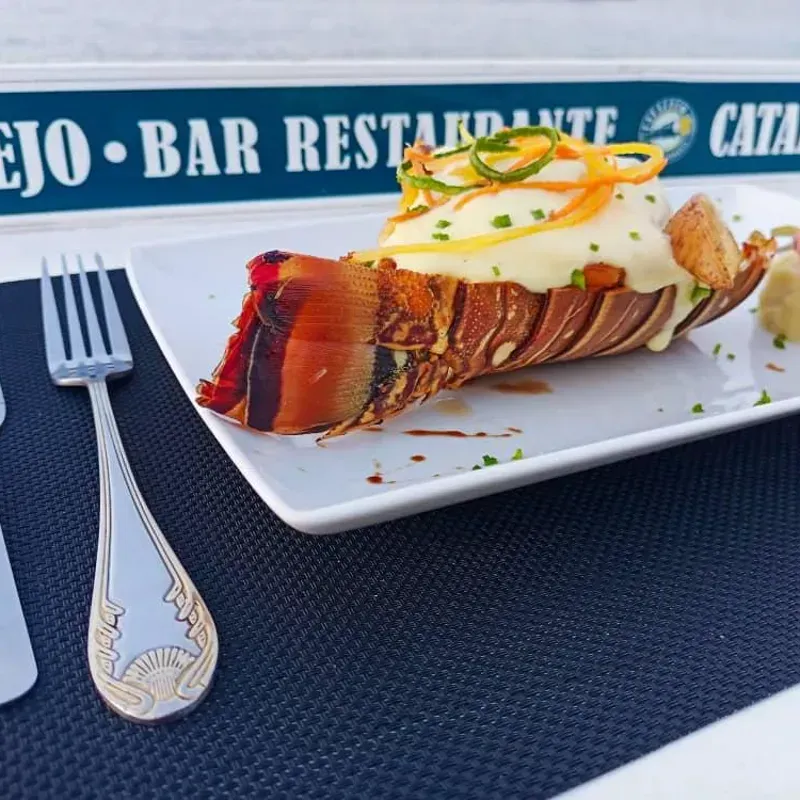 Lobster in thermidor sauce