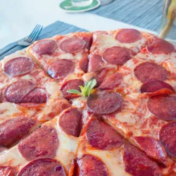 Pepperoni pizza