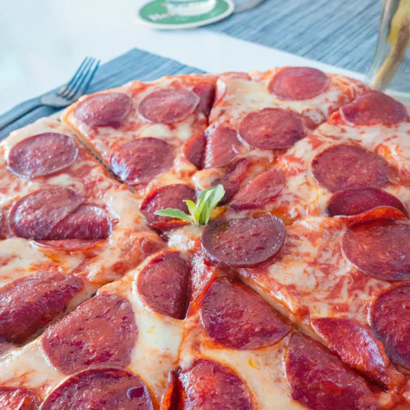 Pepperoni pizza