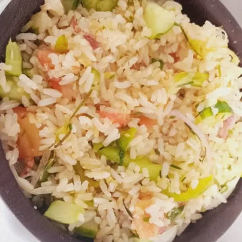 Sautéed Rice with Vegetables