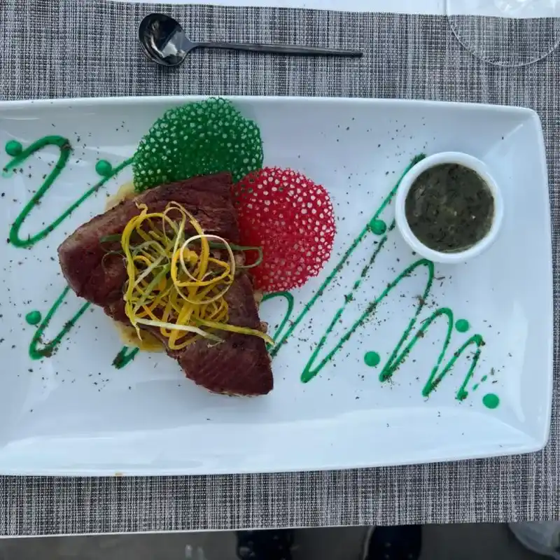 Tuna loin with dill